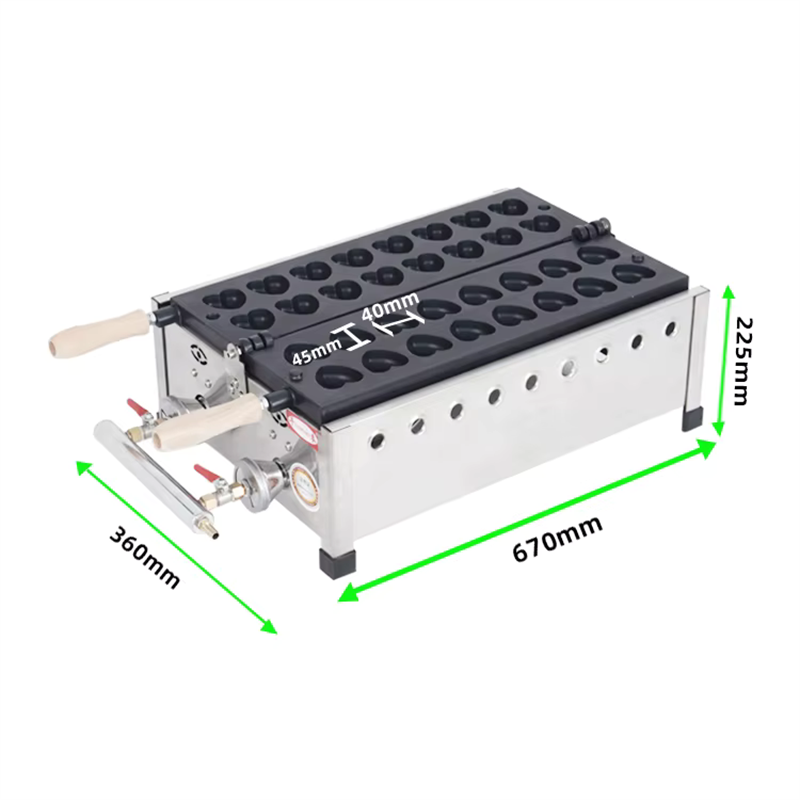 เครื่องทำวาฟเฟิลรูปหัวใจขนาดเล - Mini Waffle Maker Machine บทวิจารณ์และราคา