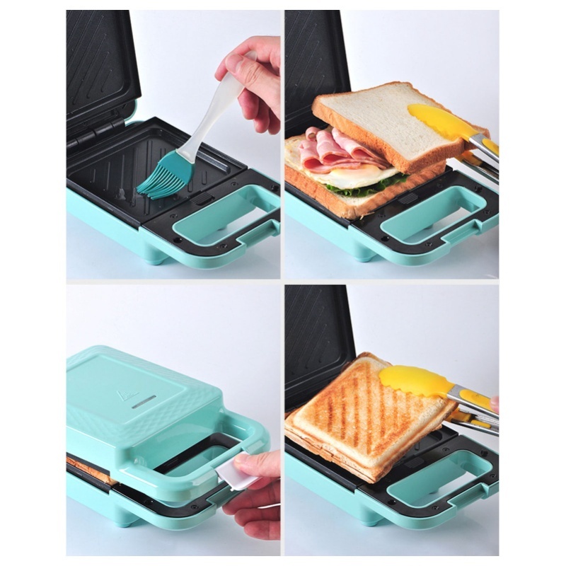 เครื่องทำอาหารเช้าอัตโนมัติขนา - Mini Waffle Maker Machine บทวิจารณ์และราคา