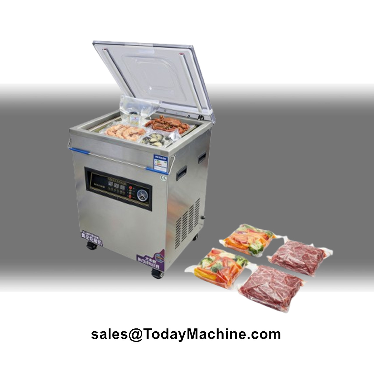 เครื่องซีลถุงสุญญากาศแนวตั้งสำ - Food Vacuum Sealer Machine บทวิจารณ์และราคา
