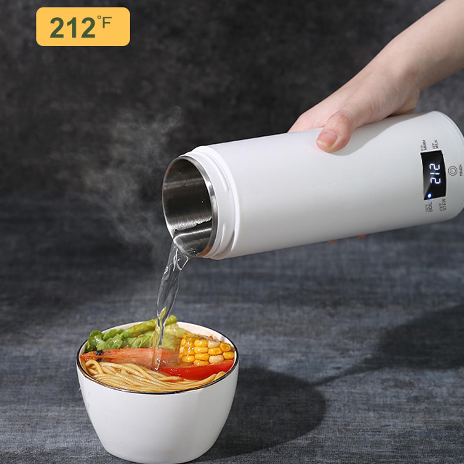 มินิแบบพกพาไฟฟ้ากาต้มน้ํา 450m - Electric Kettle Temperature Control บทวิจารณ์และราคา