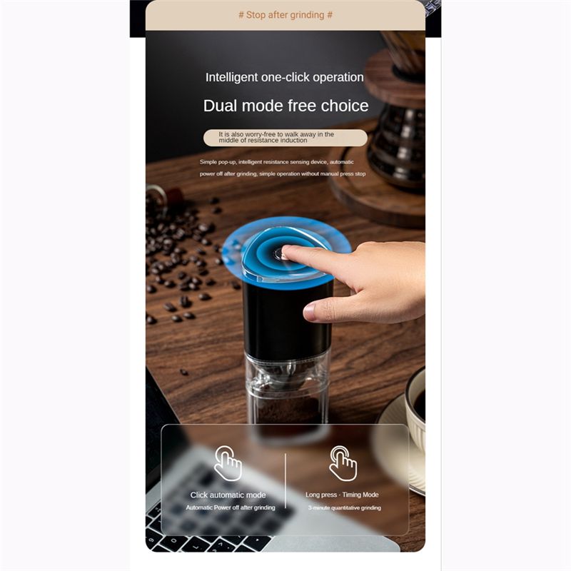 【เครื่องบด】 เครื่องบดกาแฟ USB  - Coffee Bean Grinder Electric บทวิจารณ์และราคา