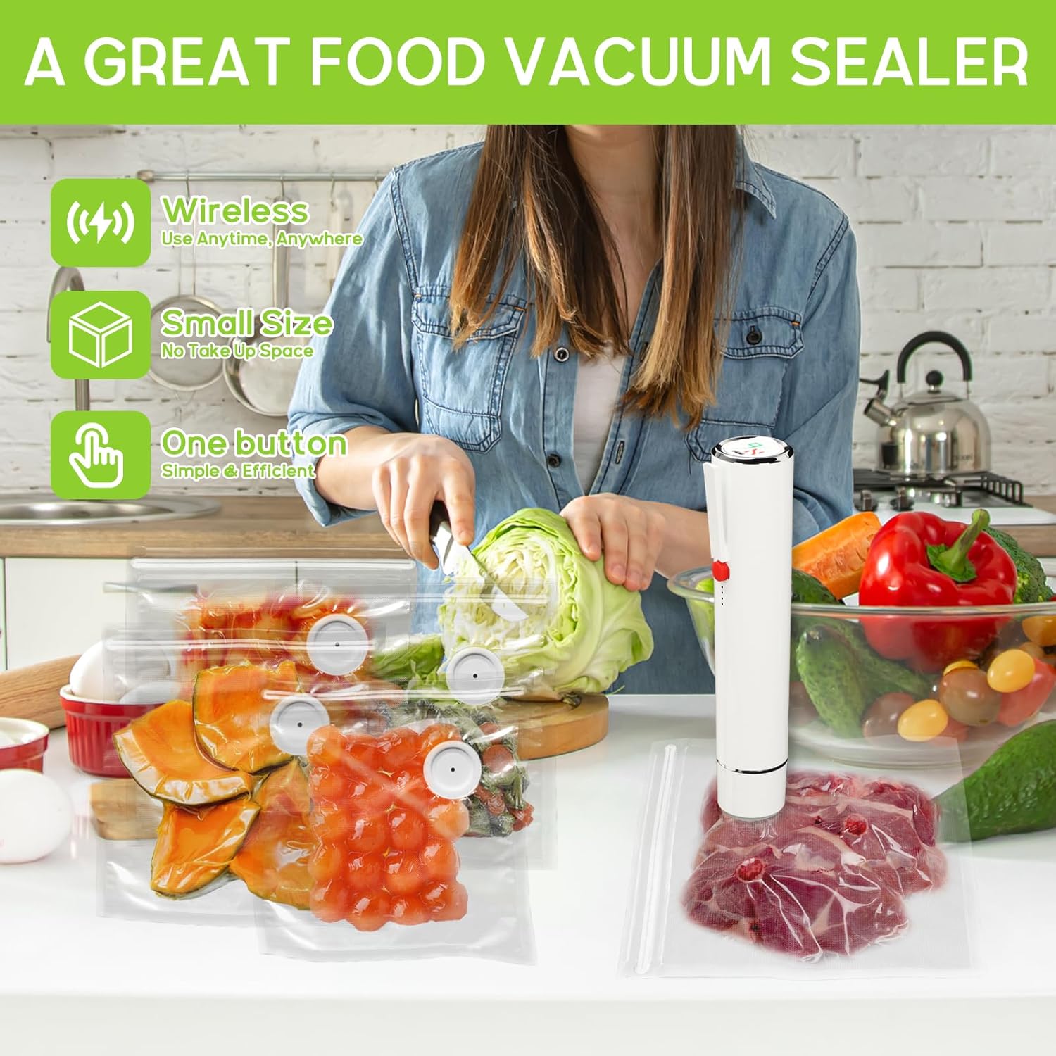เครื่องซีลสูญญากาศ เครื่องซีลส - Food Vacuum Sealer Machine บทวิจารณ์และราคา